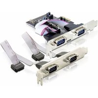 Delock 4 x serial PCI Express card PCI-Express Karte PCIe von Delock