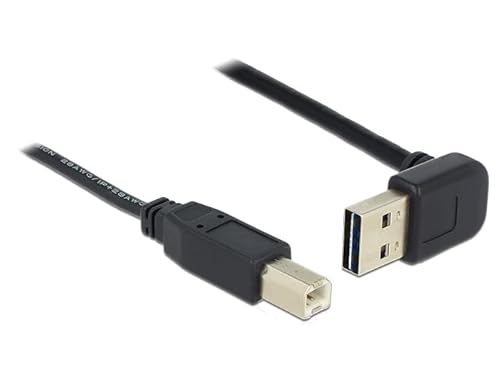 DeLock 83541 3 m USB A USB B männlich männlich schwarz Kabel USB – Kabel USB (3 m, USB A, USB B, 2.0, männlich/männlich, schwarz) von DeLOCK