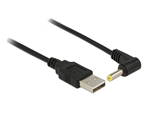 DeLOCK 83574 USB-Kabel – USB-Kabel (USB A, DC, männlich/männlich, gerade, abgewinkelt, schwarz) von LINK