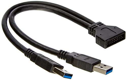Delock 83910 Adapter [2X Stecker A 3.0-1x USB 3.2 Gen 1 Stec, Schwarz von DeLOCK
