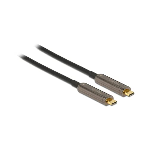 Delock Aktives Optisches USB-C™ Video Kabel 4K 60 Hz 20 m von DeLOCK