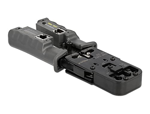 Delock Crimpzange mit Abisolierer und Netzwerktester Delock Crimpzange mit Abisolierer und Netzwerktester von DeLOCK