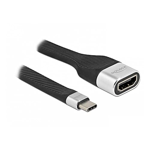 Delock FPC Flachbandkabel USB Type-C™ zu HDMI (DP Alt Mode) 4K 60 Hz 14 cm von DeLOCK