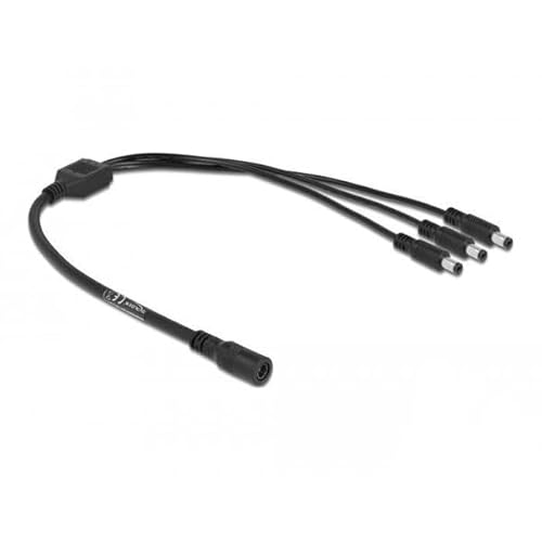 Delock Kabel DC Verteiler 5,5 x 2,1 mm 1 x Buchse zu 3 x Stecker Delock Kabel DC Verteiler 5,5 x 2,1 mm 1 x Buchse zu 3 x Stecker von DeLOCK