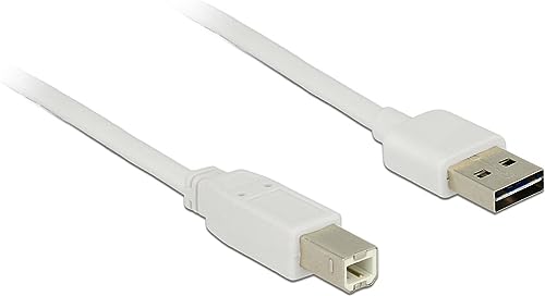 DeLock Kabel Easy-USB 2.0 Typ-A Stecker > USB 2.0 Typ-B Stecker 3 m Weiss DeLock Kabel Easy-USB 2.0 Typ-A Stecker > USB 2.0 Typ-B Stecker 3 m Weiss von DeLOCK