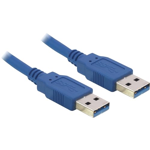 Delock Kabel USB 3.0 Typ-A Stecker > USB 3.0 Typ-A Stecker 1, 5 m blau Delock Kabel USB 3.0 Typ-A Stecker > USB 3.0 Typ-A Stecker 1, 5 m blau von DeLOCK