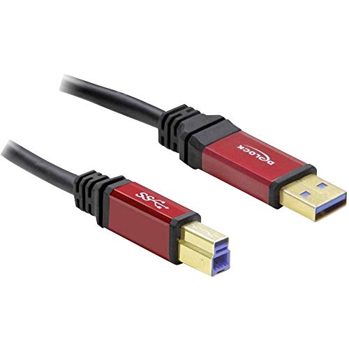Delock Kabel USB 3.0 Typ-A Stecker > USB 3.0 Typ-B Stecker 1 m Premium 82756 Delock Kabel USB 3.0 Typ-A Stecker > USB 3.0 Typ-B Stecker 1 m Premium 82756 von DeLOCK