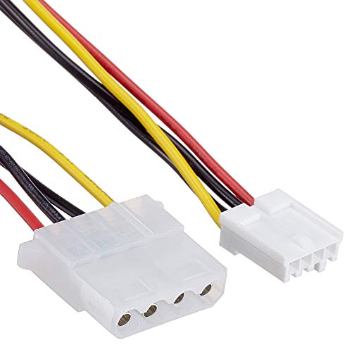 Delock Kabel Y-Power SATA Stecker 15 Pin > 4 Pin Molex Buchse + 4 Pin Floppy von DeLOCK