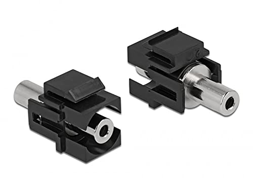 Delock Keystone Modul Klinkenbuchse/Klinkenbuchse 3,5 mm 3 Pin schwarz Delock Keystone Modul Klinkenbuchse/Klinkenbuchse 3,5 mm 3 Pin schwarz von DeLOCK