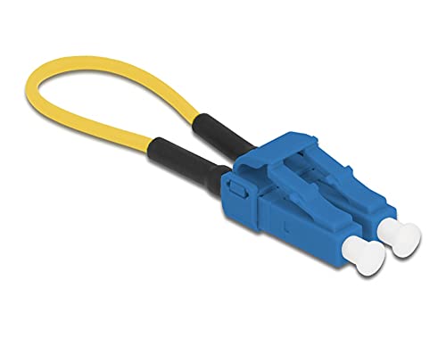 Delock LWL Loopback Adapter LC/UPC Singlemode blau Delock LWL Loopback Adapter LC/UPC Singlemode blau von DeLOCK