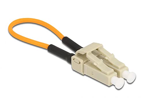 Delock LWL Loopback Adapter LC / OM2 Multimode beige von DeLOCK