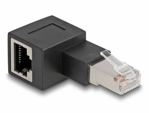 Delock RJ45 Netzwerk Adapter [1x RJ45-Stecker - 1x RJ45-Buchse] Schwarz von Delock