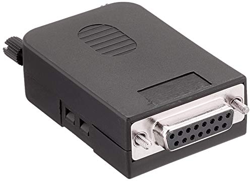 Delock Sub-D15 Buchse zu Terminalblock Adapter mit Gehäuse von DeLOCK