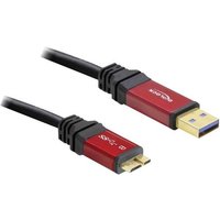 Delock USB-Kabel USB 3.2 Gen1 (USB 3.0 / USB 3.1 Gen1) USB-A Stecker, USB-Micro-B 3.0 Stecker 3.00m Delock USB-Kabel USB 3.2 Gen1 (USB 3.0 / USB 3.1 Gen1) USB-A Stecker, USB-Micro-B 3.0 Stecker 3.00m von Delock