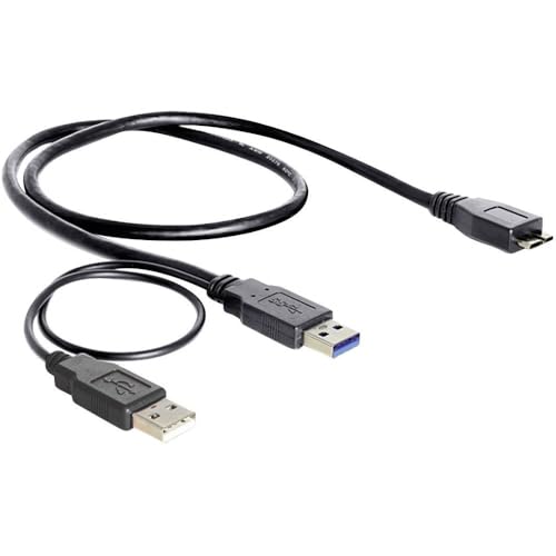 Delock USB-Kabel USB 3.2 Gen1 (USB 3.0 / USB 3.1 Gen1) USB-A Stecker, USB-Micro-B 3.0 Stecker 20.00 von DeLOCK