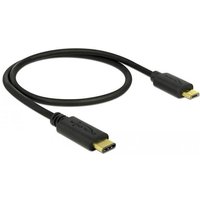 Delock - USB-Kabel - USB-C (M) zu Micro-USB Typ B (M) - USB 2.0 - 3 A - 50 cm von Delock