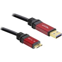Delock - USB-Kabel usb 3.2 Gen1 (usb 3.0 / usb 3.1 Gen1) usb-a Stecker, USB-Micro-B 3.0 Stecker 1.00 m von Delock