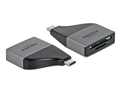 Delock USB Type-C™ Card Reader für SD/MMC + Micro SD Speicherkarten von DeLOCK