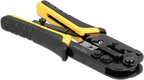 Delock Universelle Crimpzange mit Abisolierer RJ45 oder RJ12/11 Stecker Delock Universelle Crimpzange mit Abisolierer RJ45 oder RJ12/11 Stecker von DeLOCK