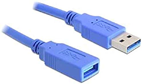 Delock Verlängerungskabel USB 3.0 Typ-A Stecker > USB 3.0 Typ-A Buchse 1 m blau von DeLOCK