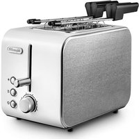 Ctx 2203.W Toaster 2 Scheibe(n) Silber, Weiß 550 w - Delonghi von Delonghi