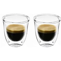 De'Longhi Espressotassen aus Glas 2er-Set von Delonghi