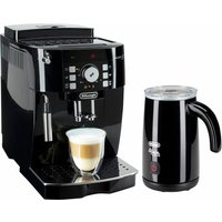 DeLonghi Kaffeevollautomat "Magnifica S ECAM21.118.B - mit Barista-Milchaufschäumer, Schwarz", Direktwahltasten, Kegelmahlwerk (13 Malgrade), 15 Bar Pumpendruck von Delonghi
