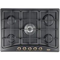 DeLonghi ANF 57 PRO Kochfeld Anthrazit Built-in (placement) Gaskochfeld 5 Zone(n) von Delonghi