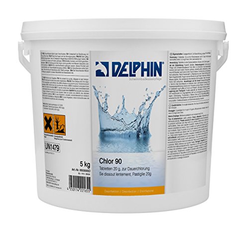 5 Kg Delphin Chlor 90 Chlortabs 20Gr. langsamlöslich von Delphin