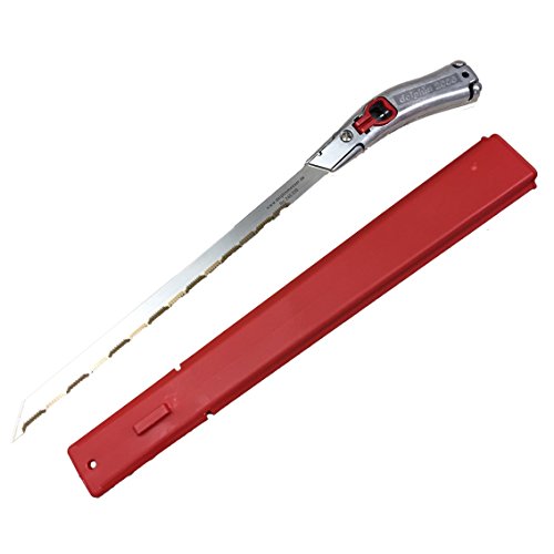 Delphin® 2000 ISO-TI Set - 3-teilig Dämmstoffmesser 100349-1 + Köcher rot von Delphin