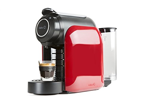 Delta Cafés 12872 Roja Cafetera QOOL Evolution Roya para CÃ PSULAS KAFE/TE Delta Q 1200 W DEPOSITO 1 L PROGRAMABLES Volumen, Chrom, rot von Delta Cafés