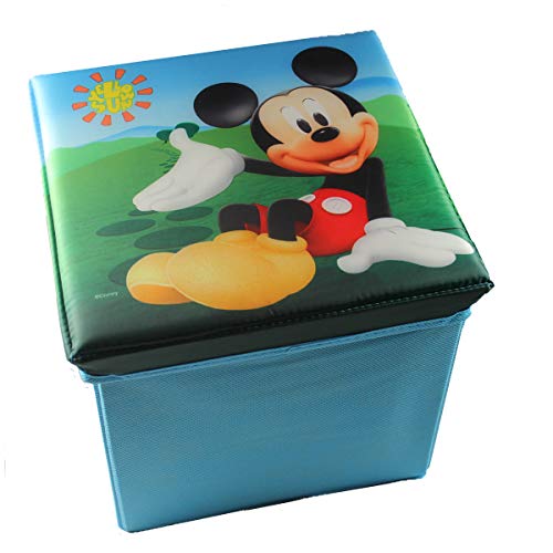 Delta Children's Products Spielzeug-Kiste Disney Mickey Mouse lizenziert Canvas Aufbewahrungs-Box NEU von Delta Children's Products