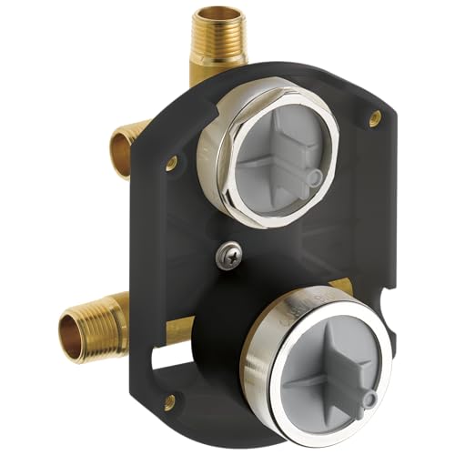 DELTA FAUCET Other MultiChoice Universal-Duschumsteller, grob, universal, Einlass/Ausgänge, Champagnerbronzefarben von Delta