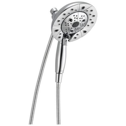 Delta 58480-PK In2ition H2Okinetic 5-Setting Two-in-One Handshower Showerhead, Chrome by DELTA FAUCET Delta 58480-PK In2ition H2Okinetic 5-Setting Two-in-One Handshower Showerhead, Chrome by DELTA FAUCET von DELTA