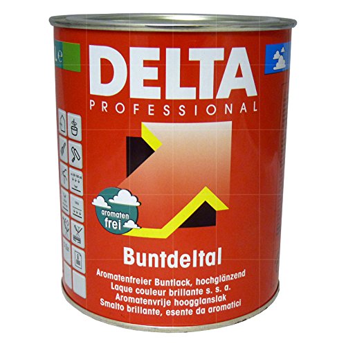 Delta Professional Buntdeltal Hochglanz Buntlack 375ml (Weiß) von Delta