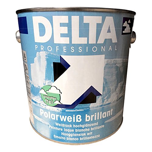 Delta Professional Polarweiß brillant Hochglanz-Weissback - 2,5L von Delta Faucet