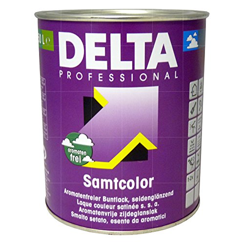 Delta Professional Samtcolor Seidenglanz Buntlack 375ml (RAL7032 Kieselgrau) von Delta Faucet