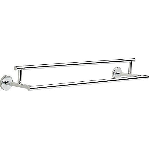 Delta Wasserhahn 75930 Trinsic 76,2 cm Handtuch Bar, poliertes Chrom, poliertes chrom, 24 Inch Double Towel Bar von Delta Faucet