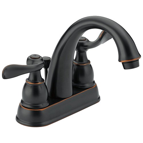 Delta Windemere b2596lf-ob Zwei Centerset Mischbatterie Badezimmer Wasserhahn, Öl Bronze von Delta Faucet