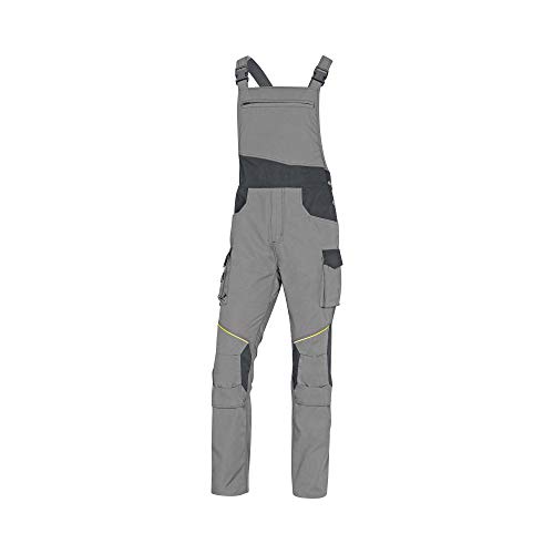 Delta Plus MCSA2GRXX Mach2 Corporate Arbeitsanzug aus Ripstop Polyester/Baumwolle, Hellgrau/Dunkelgrau, Größe XXL von Deltaplus