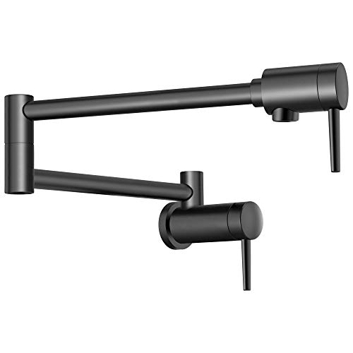 Delta Faucet 1165LF-BL Contemporary Topffüller zur Wandmontage, Mattschwarz, Matte Black von DELTA
