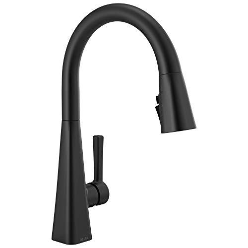 Delta Faucet 19802Z-BL-DST Einhand-Küchenarmatur Pull-Down, Mattschwarz Delta Faucet 19802Z-BL-DST Einhand-Küchenarmatur Pull-Down, Mattschwarz von Delta