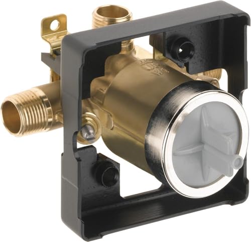 Delta Faucet R10000-UNWSHF MultiChoice Universal-Duschventilkörper für Duscharmatur-Verkleidungs-Sets (mit Schraubendreher-Stoppern) von DELTA FAUCET