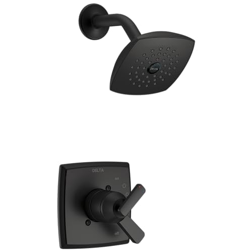 Delta Faucet T17264-BL ASHLYN Monitor 17 Series Trim Dusche, nicht rau, matt schwarz Delta Faucet T17264-BL ASHLYN Monitor 17 Series Trim Dusche, nicht rau, matt schwarz von DELTA