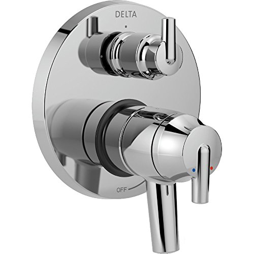 Delta Faucet T27859 Trinsic Contemporary Monitor 17 Series Valve Trim with 3-Setting Integrated Diverter, Chrome von Delta