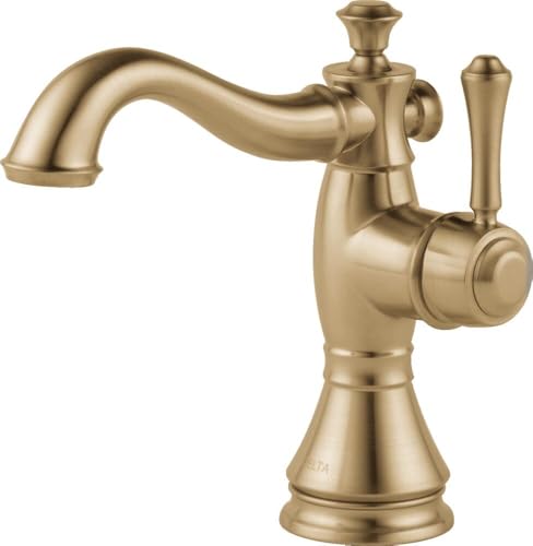 Delta Wasserhahn 597lf-czmpu Cassidy Single hole-single handle-4-inch Teller/Metall Pop-Up, champagner bronze Delta Wasserhahn 597lf-czmpu Cassidy Single hole-single handle-4-inch Teller/Metall Pop-Up, champagner bronze von Delta