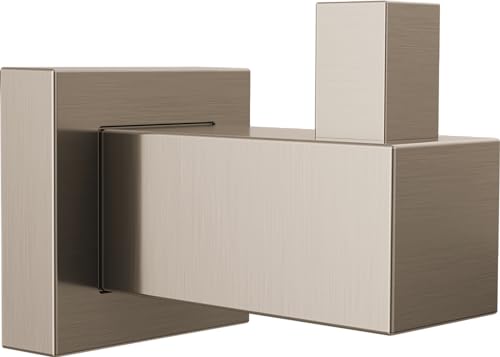 Delta Wasserhahn Velum Einzelmantelhaken, gebürstetes Nickel, Handtuchhaken, Handtuchhaken, Wandhaken, Edelstahl IAO20836-SS Delta Wasserhahn Velum Einzelmantelhaken, gebürstetes Nickel, Handtuchhaken, Handtuchhaken, Wandhaken, Edelstahl IAO20836-SS von Delta