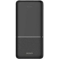 Deltaco powerbank 10000 mah 2x usb a 18 w 1x usb c pd 20 w - black Deltaco powerbank 10000 mah 2x usb a 18 w 1x usb c pd 20 w - black von Deltaco