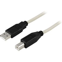 Deltaco usb 20 kabel typ a stecker - typ b stecker 1 m - schwarz Deltaco usb 20 kabel typ a stecker - typ b stecker 1 m - schwarz von Deltaco