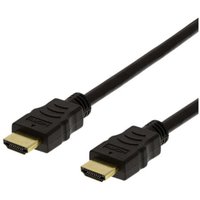 Hdmi cable ultrahd 60hz flex 19 pin ha ha 4k 60hz black 4m von Deltaco